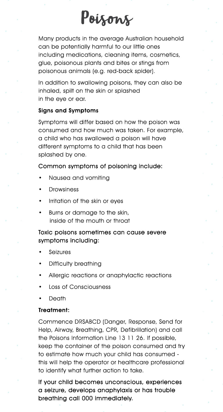 Cotton On Kids Tiny Hearts - First Aid and Swallowing